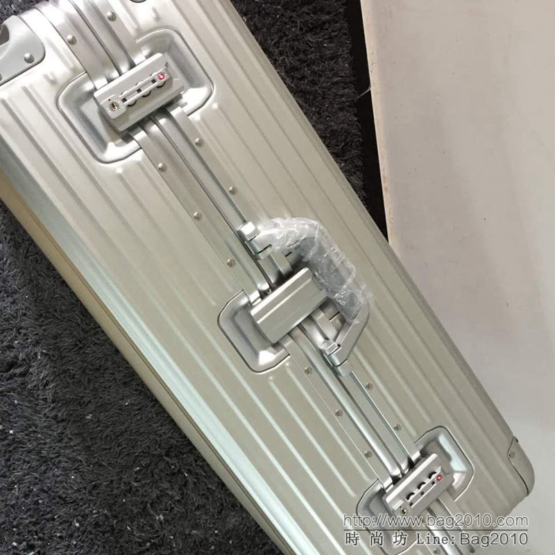 RIMOWA日默瓦 拉箱/拉杆箱Classic flight 系列 全鋁鎂合金 1801經典款 高級手工坊精品 20寸登機箱  xbt1103